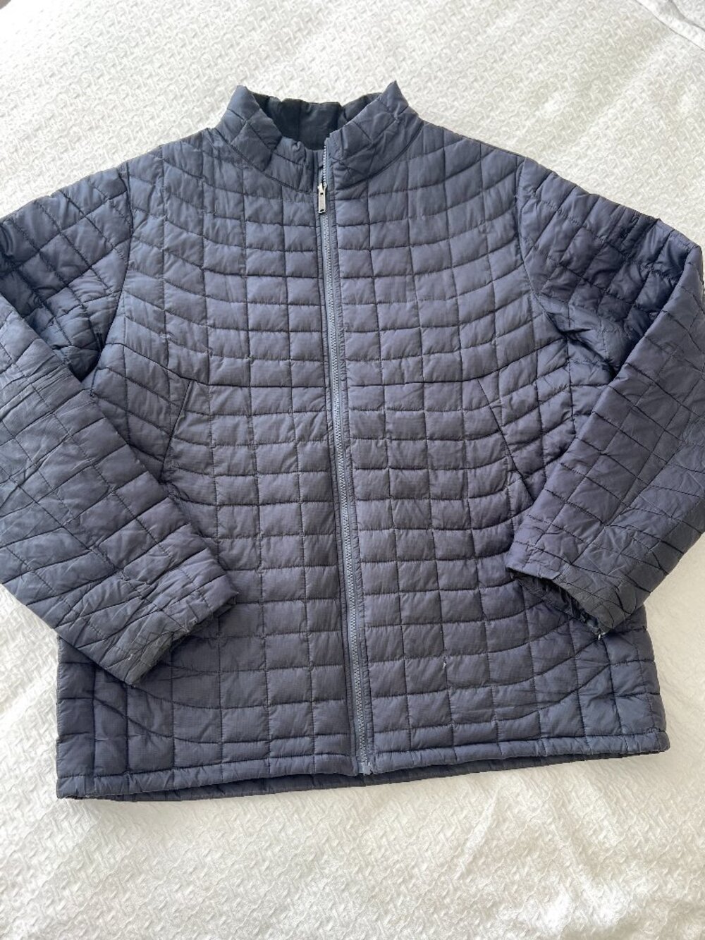 Ben Sherman - Quilted Zip Up Jacket Men's - Dark Navy - Size XXL - 2X